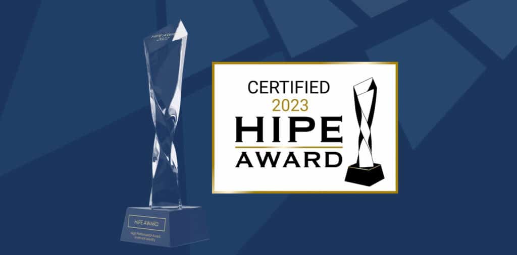 HIPE Award Cover