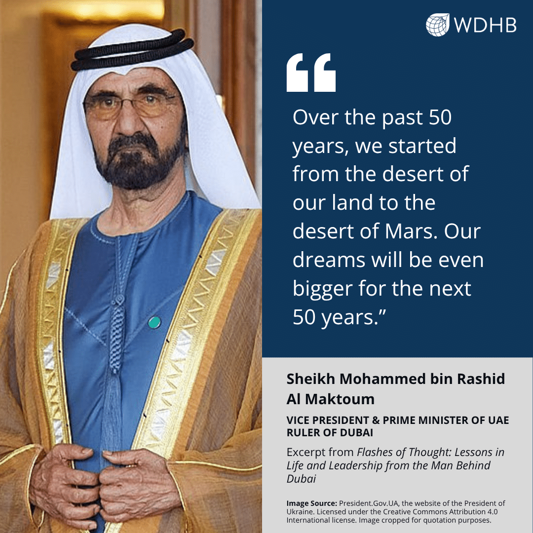 Sheikh Mohammed Quote Image