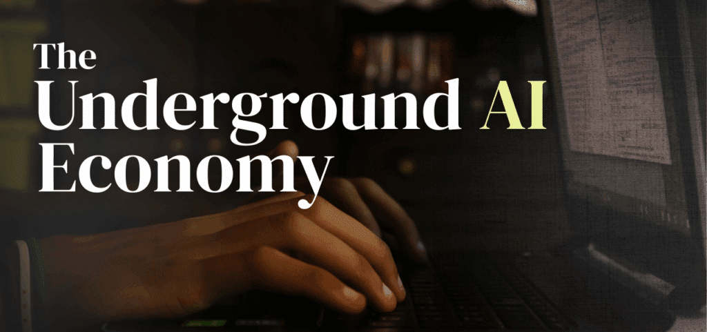 The Underground AI Economy